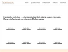 Tablet Screenshot of franquicias.com.ar